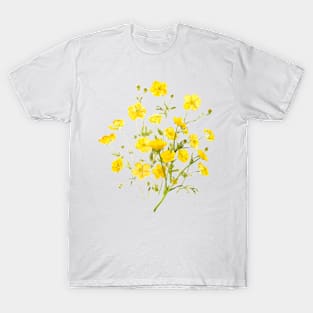 yellow buttercup bouquet T-Shirt